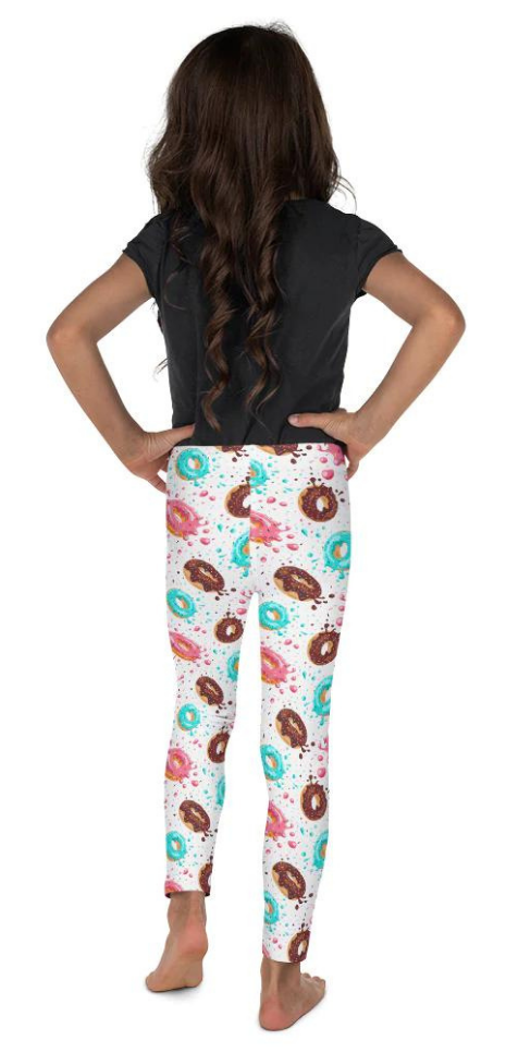 Doughnut Pattern Kid's Leggings