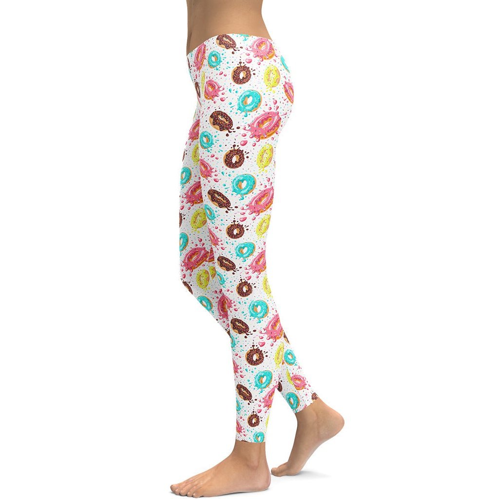 Doughnut Pattern Leggings