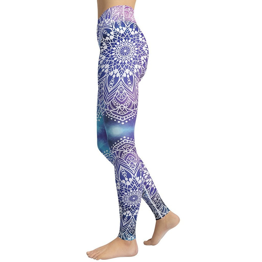 Dreamy Mandala Yoga Leggings