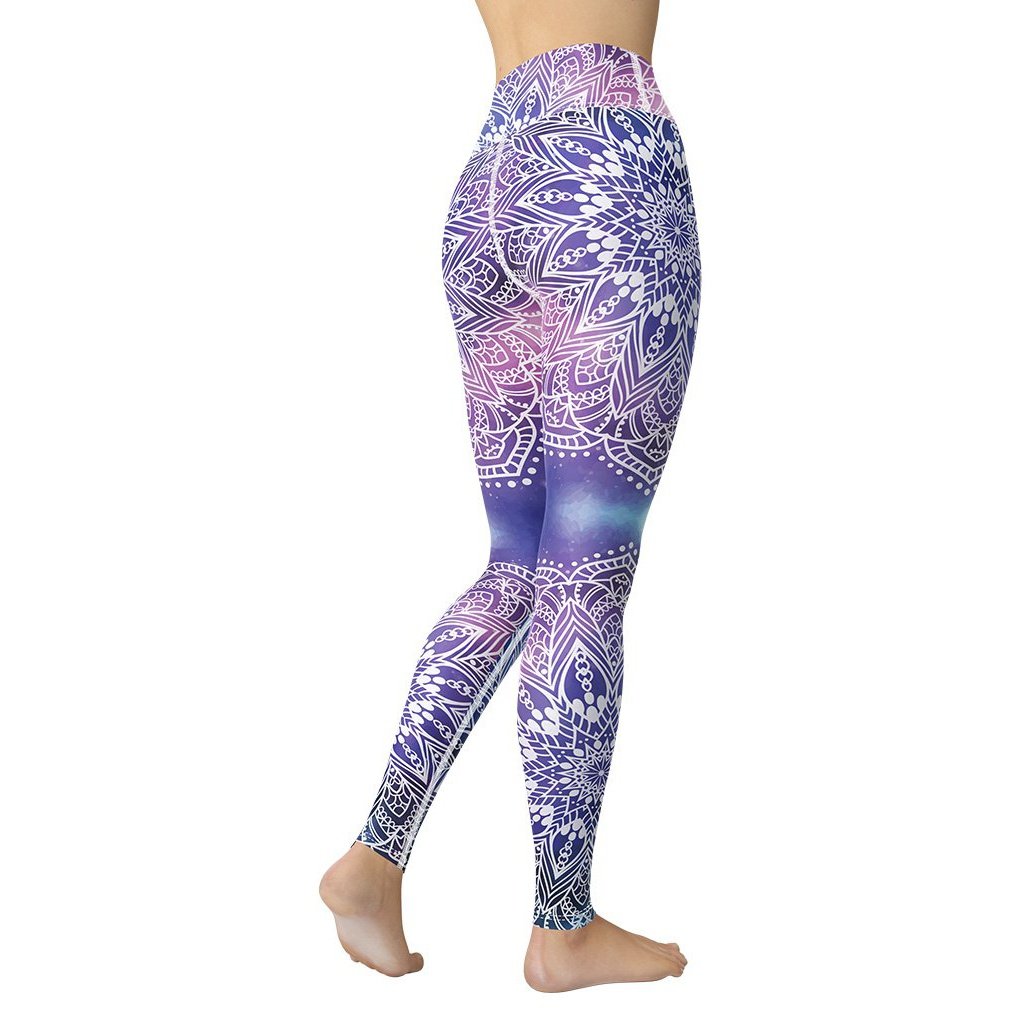 Dreamy Mandala Yoga Leggings