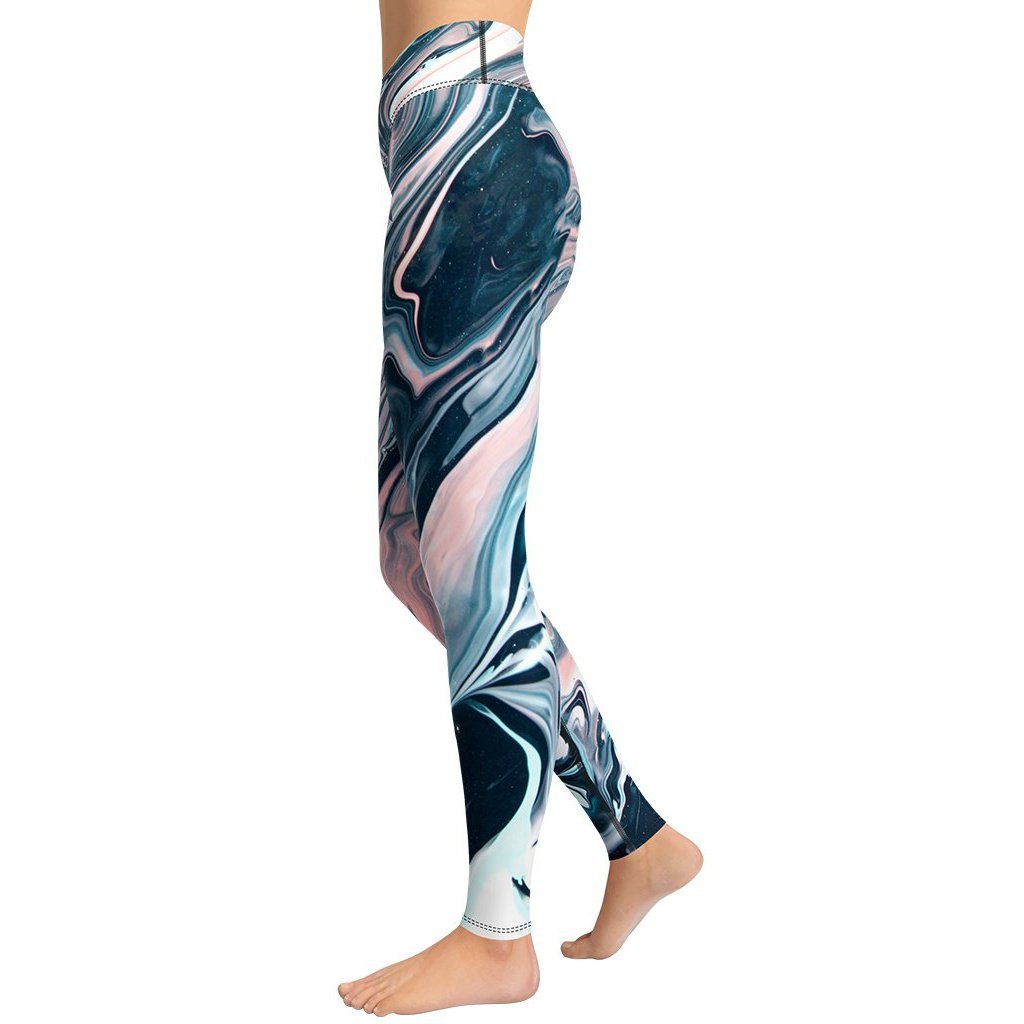 Dreamy Marble Yoga Leggings