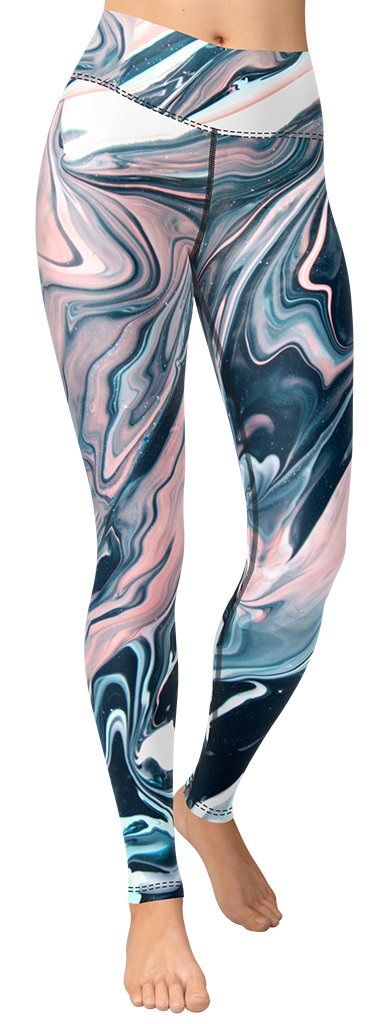 Dreamy Marble Yoga Leggings
