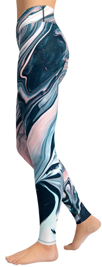 Dreamy Marble Yoga Leggings
