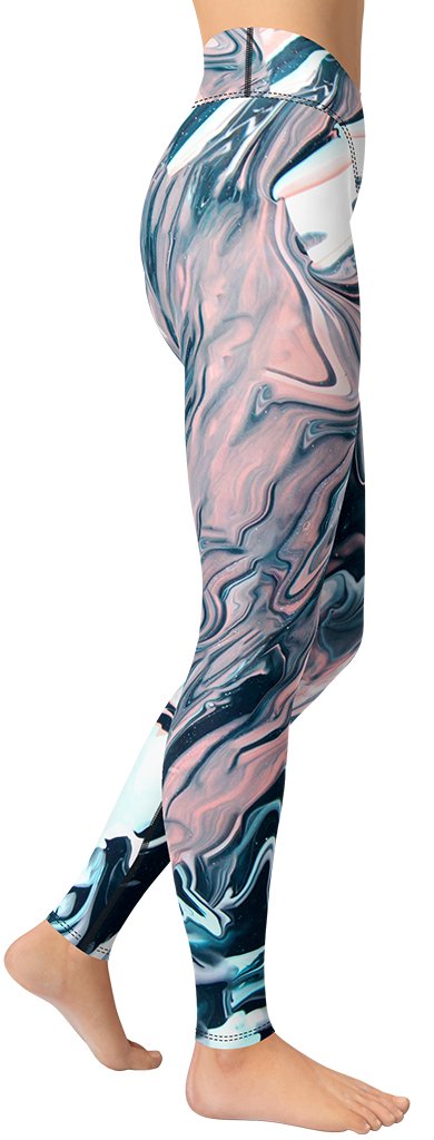 Dreamy Marble Yoga Leggings