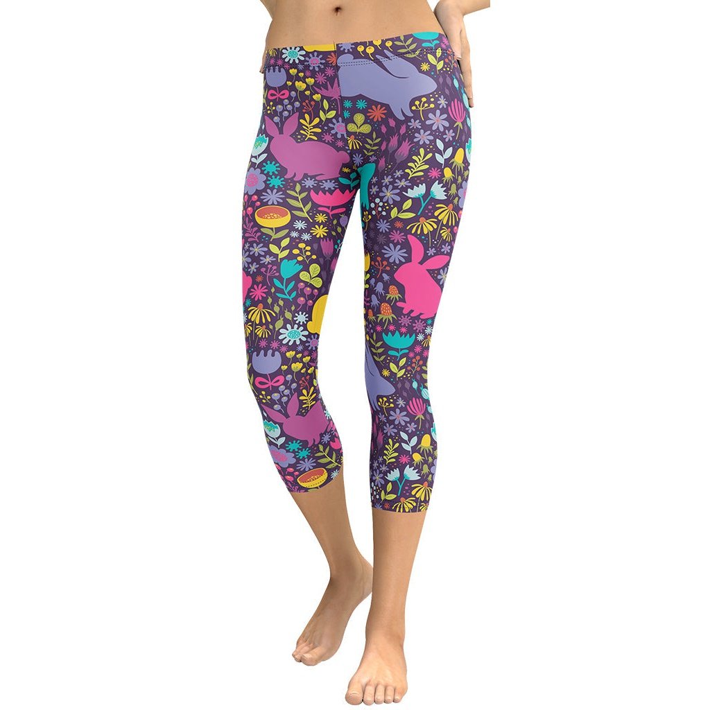 Easter Garden Capris