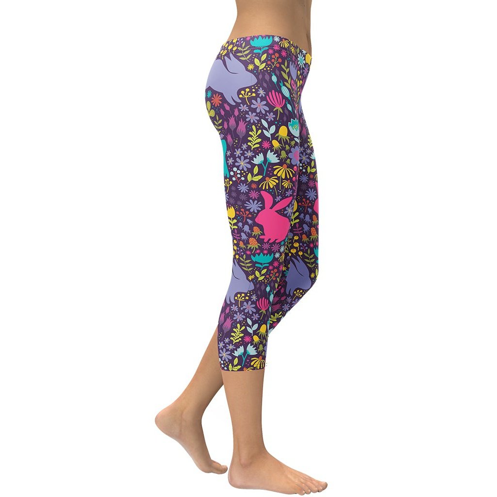 Easter Garden Capris