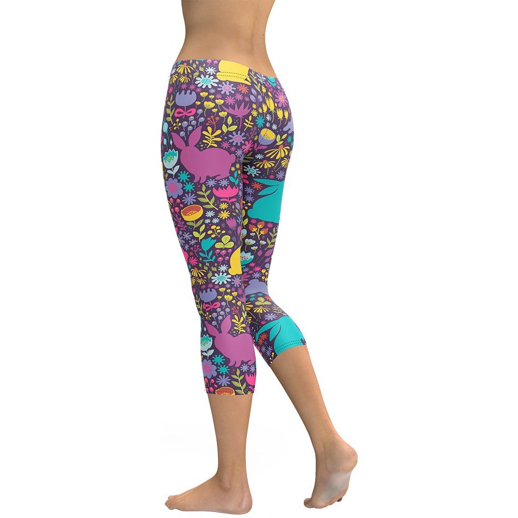 Easter Garden Capris