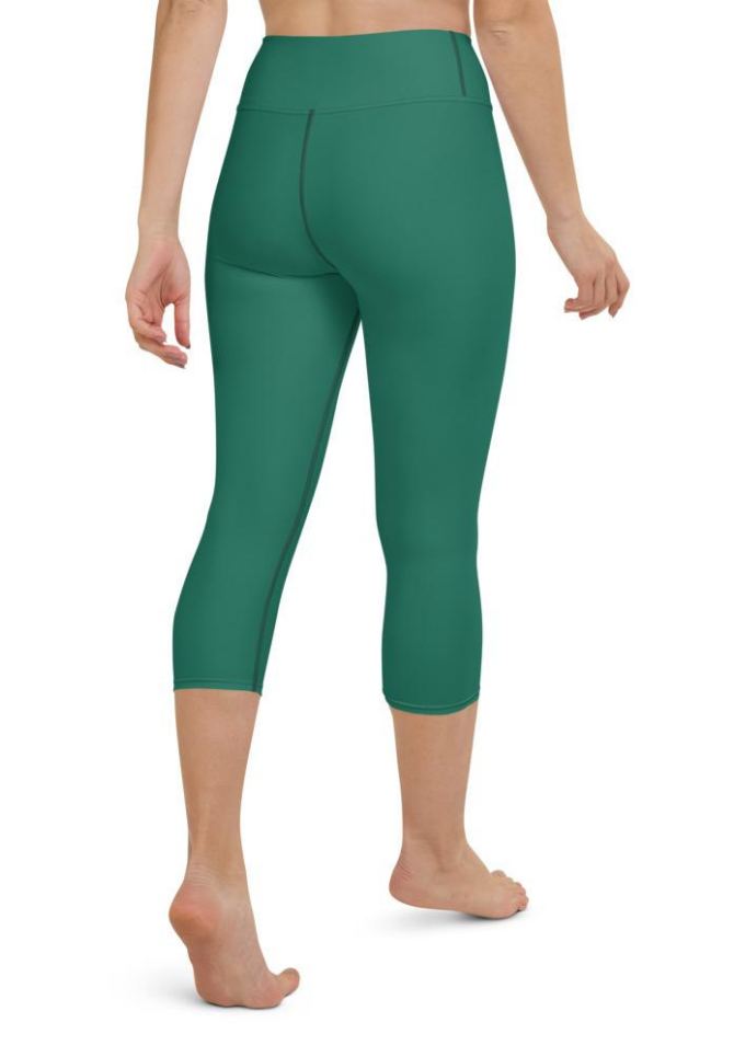 Emerald Green Yoga Capris