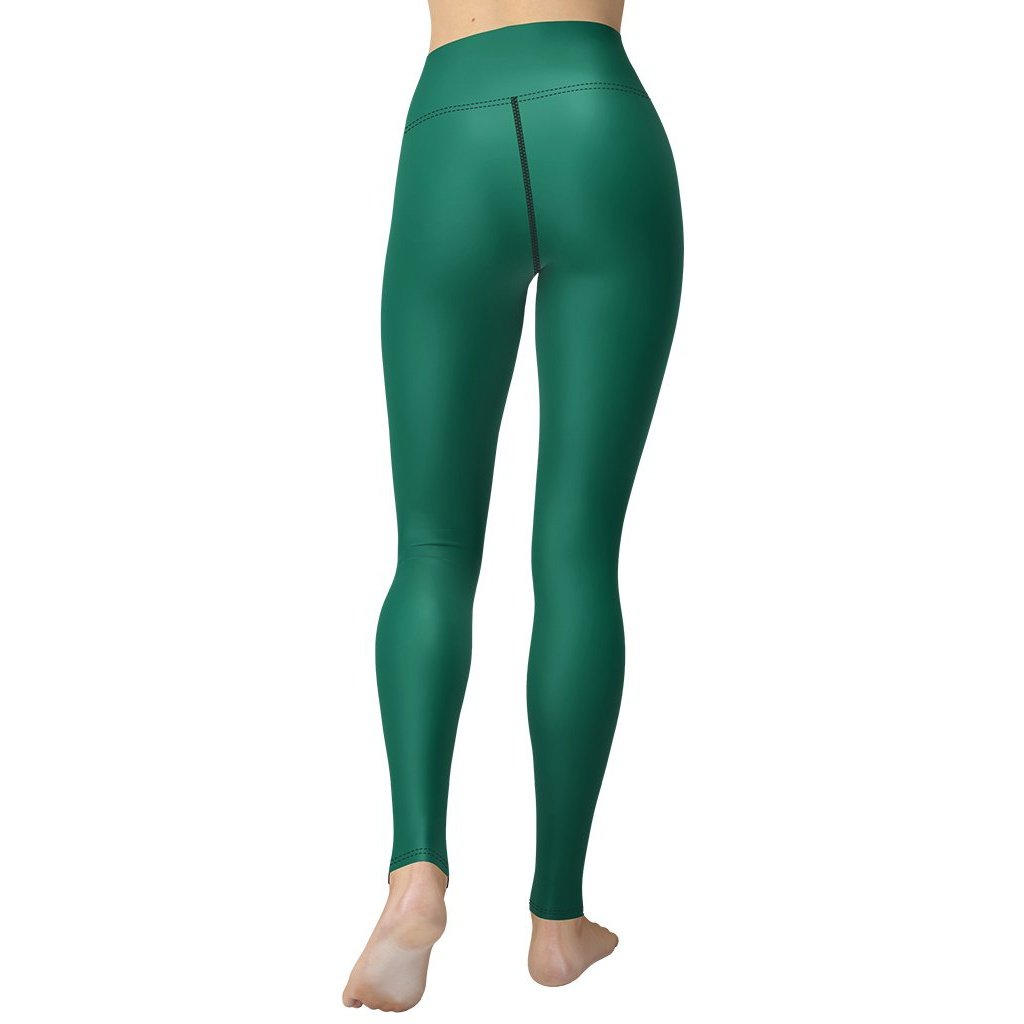 Emerald Green Yoga Leggings