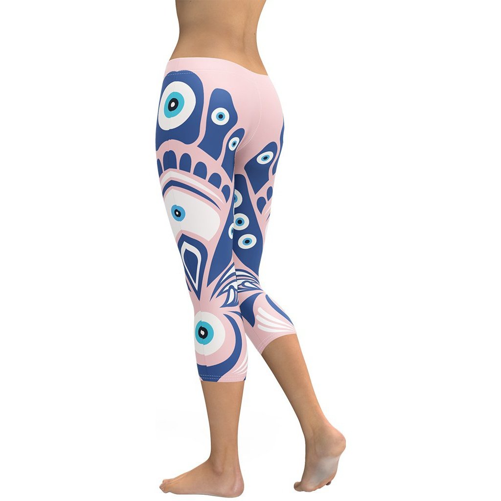 Eye Symbol Capris
