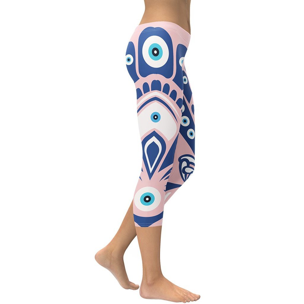 Eye Symbol Capris