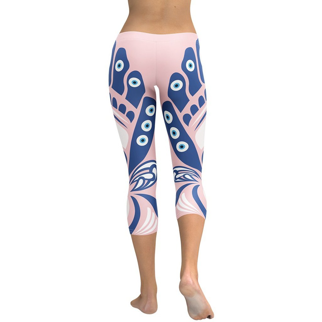 Eye Symbol Capris