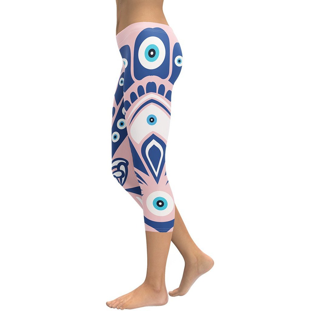 Eye Symbol Capris