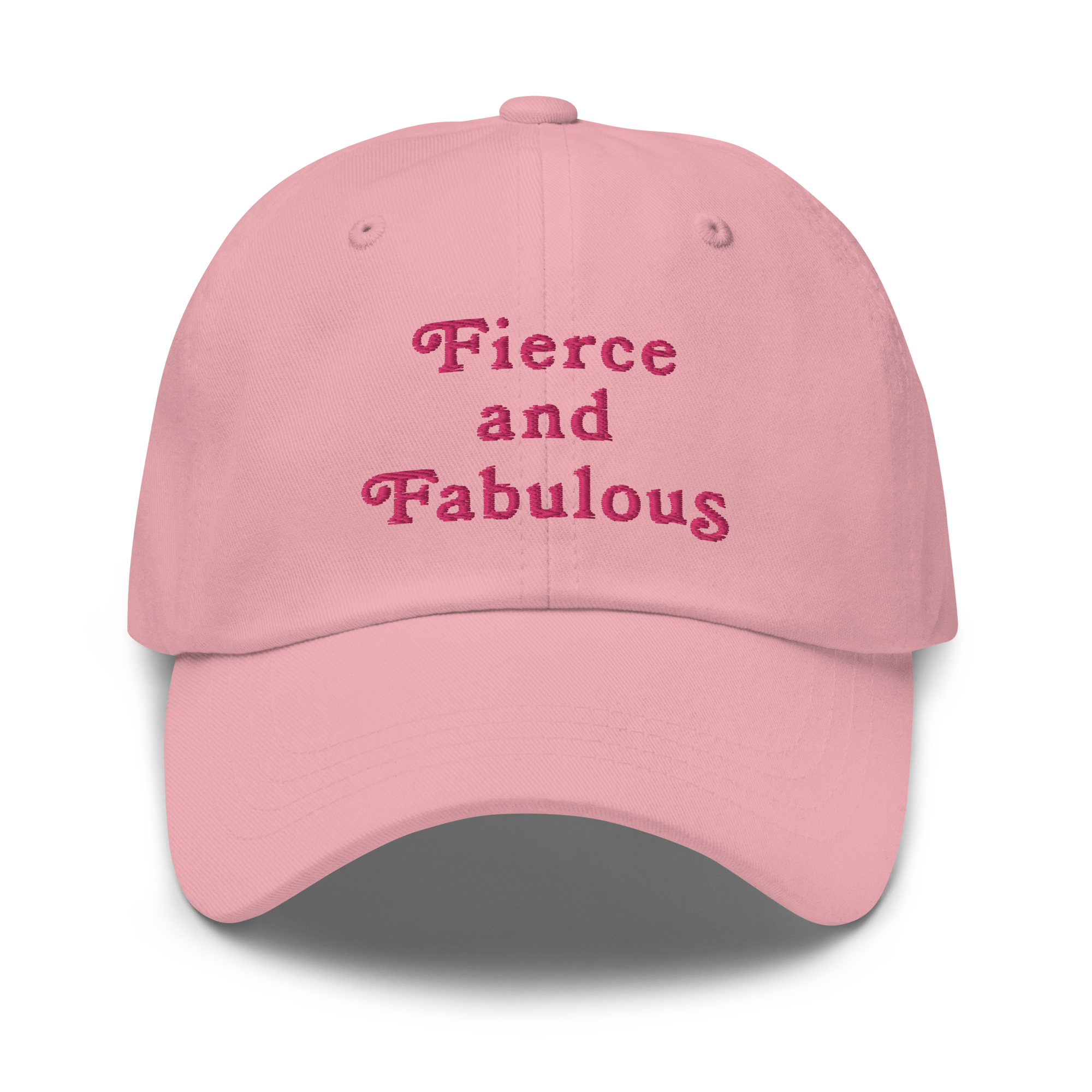 Fierce & Fabulous Embroidery Hat