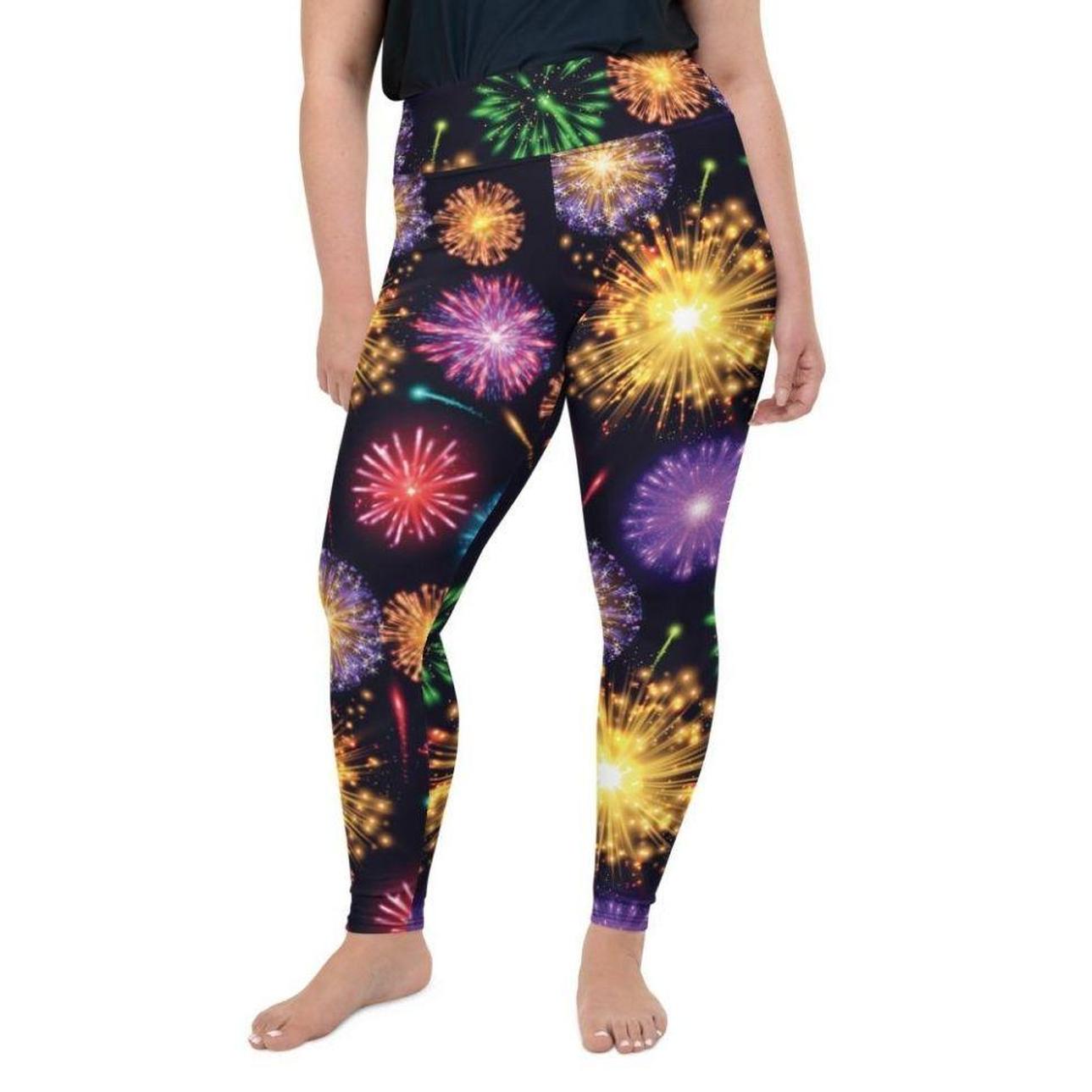 ♡ party balloons plus size leggings ♡