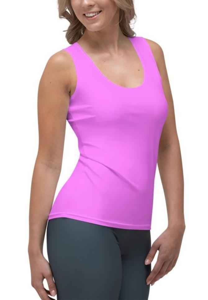 Fuchsia Pink Tank Top