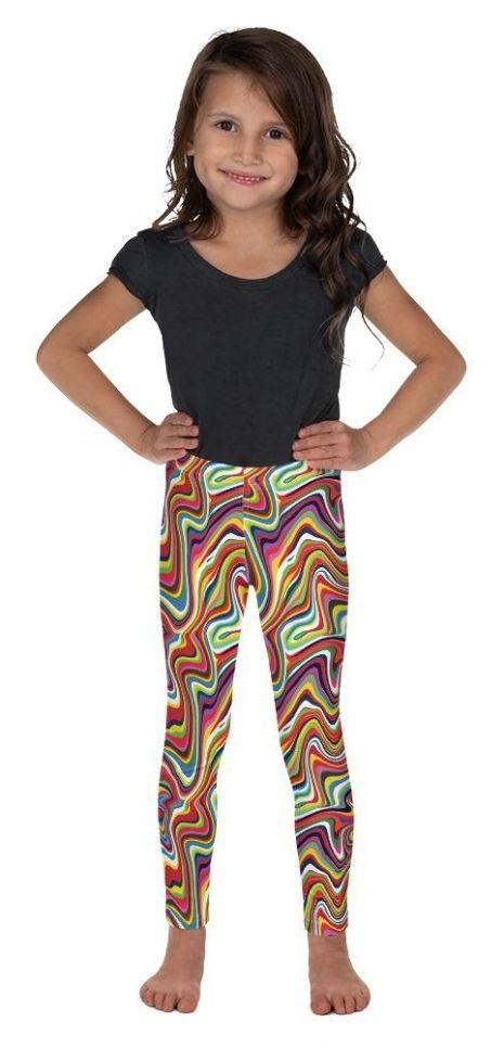 Funky Psychedelic Kid s Leggings