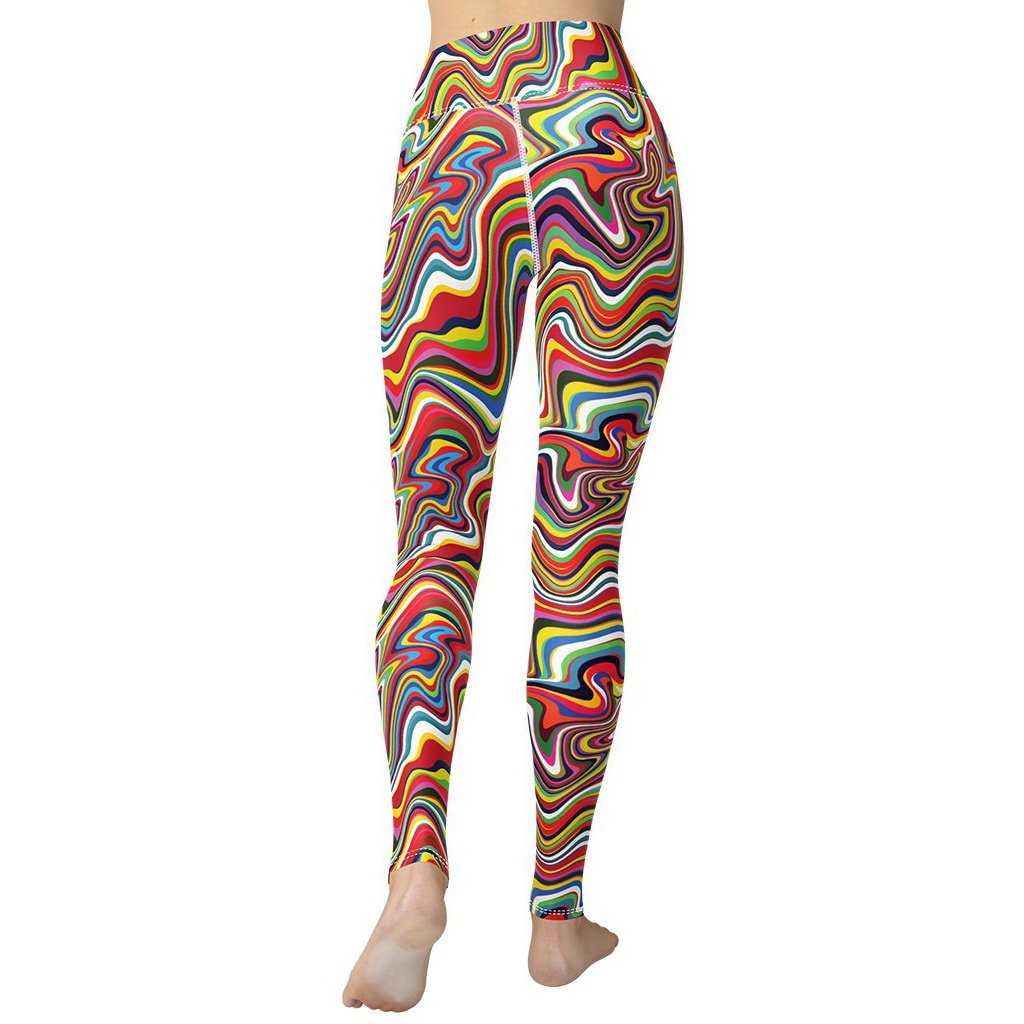Funky Psychedelic Yoga Leggings