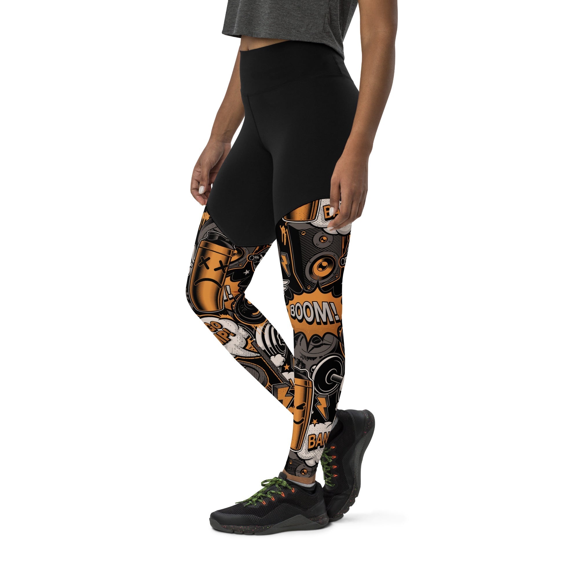 Gym Passion Compression Leggings