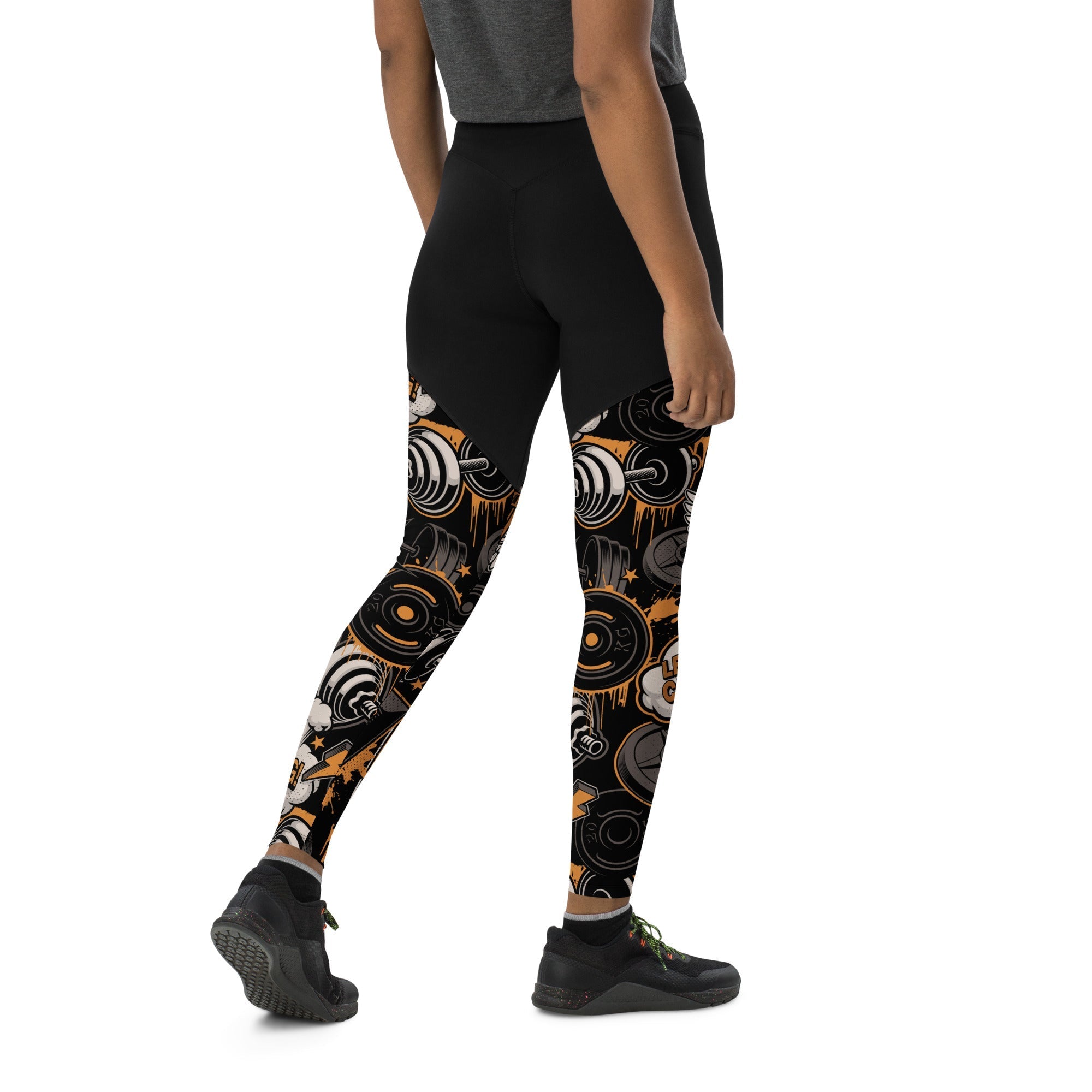 Gym Passion Compression Leggings