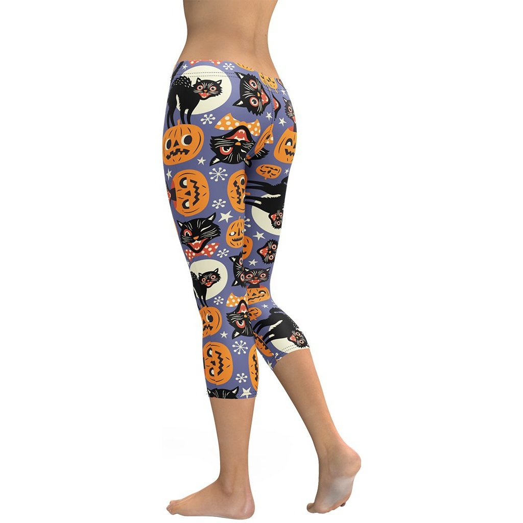 Halloween Print Capris