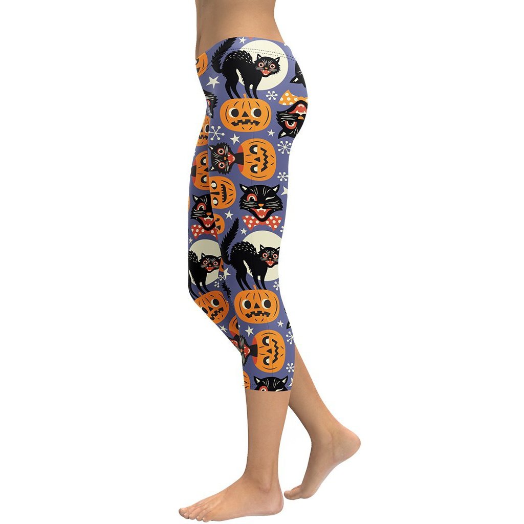 Halloween Print Capris