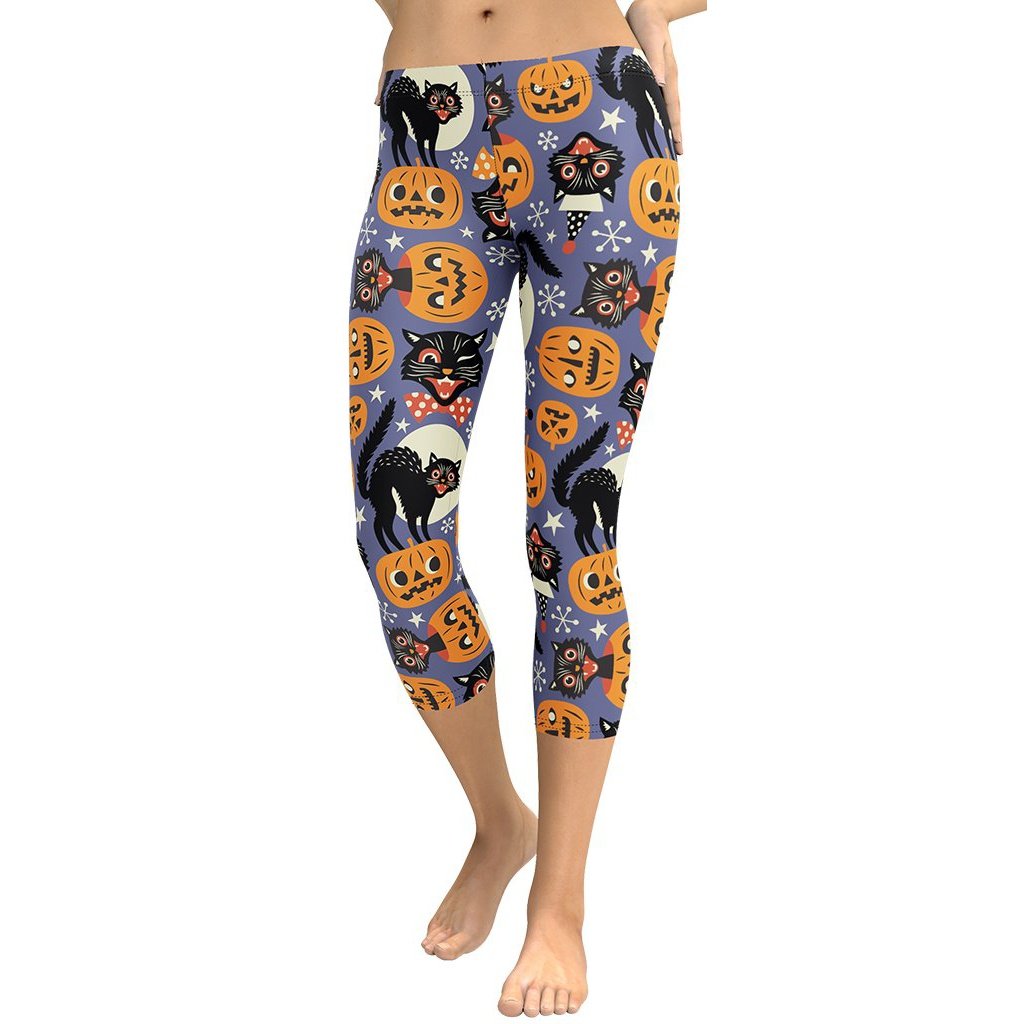 Halloween Print Capris