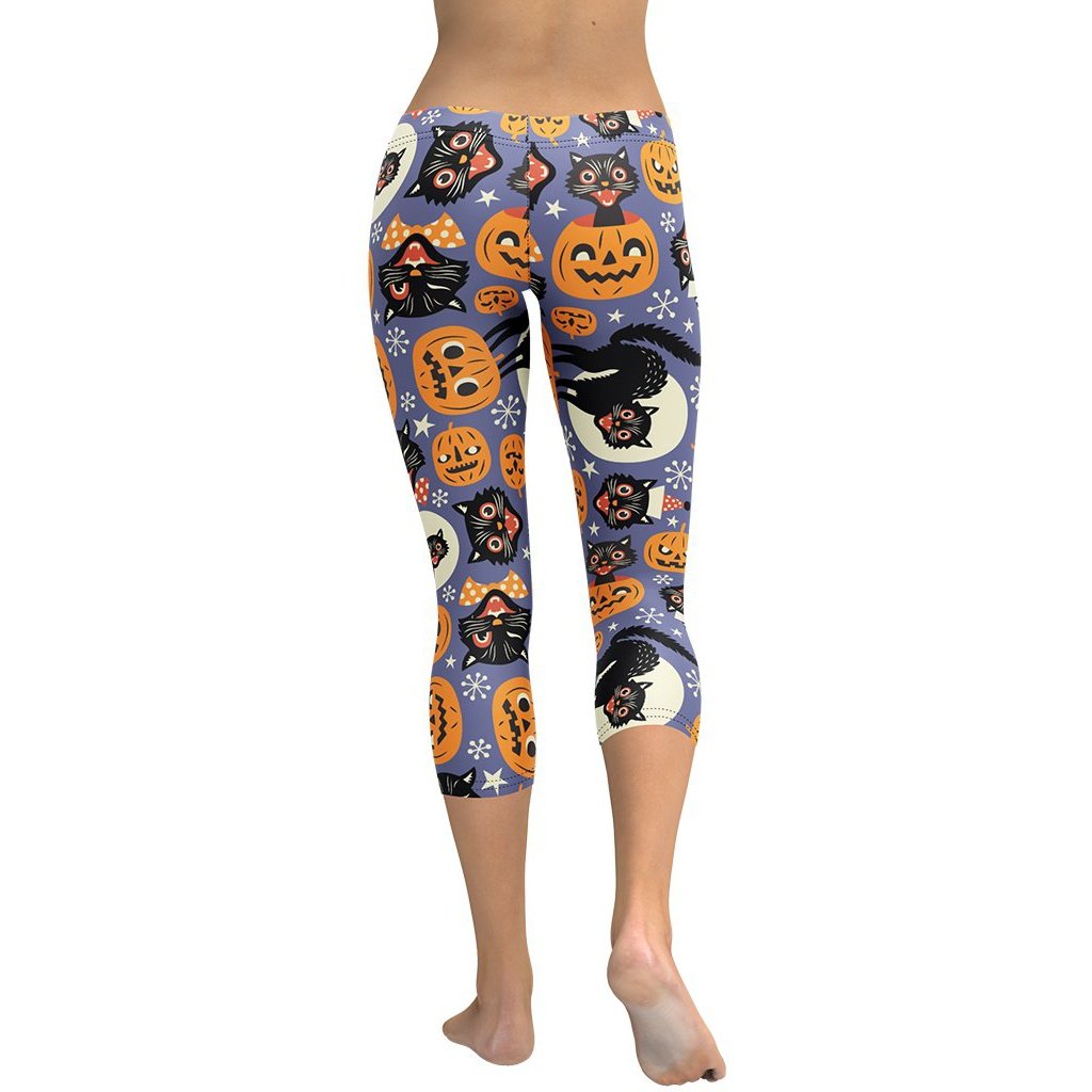 Halloween Print Capris