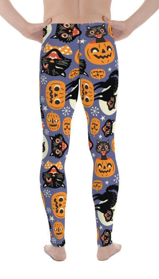 Halloween Print Men's Leggings