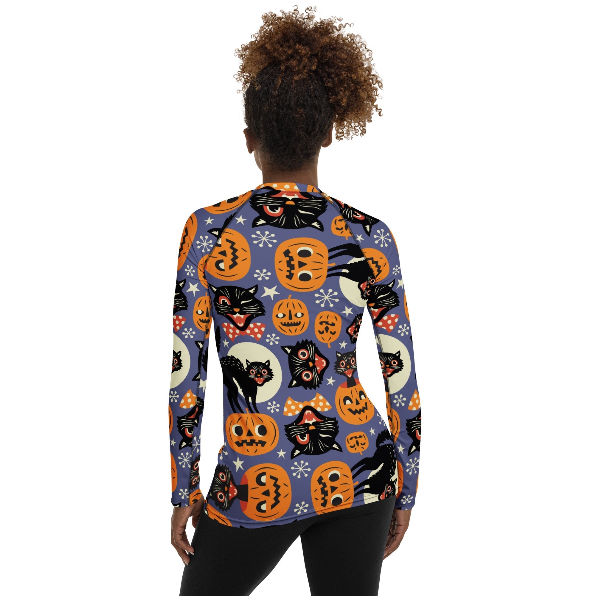 Halloween Print Rash Guard