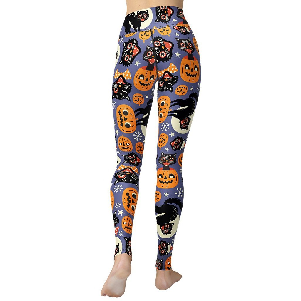 Halloween Print Yoga Leggings