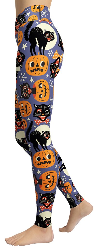 Halloween Print Yoga Leggings