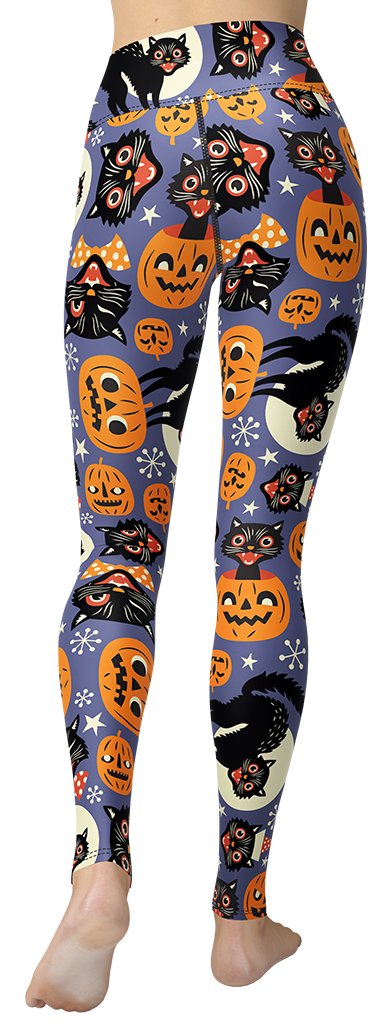 Halloween Print Yoga Leggings