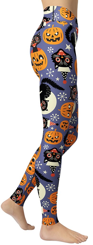 Halloween Print Yoga Leggings