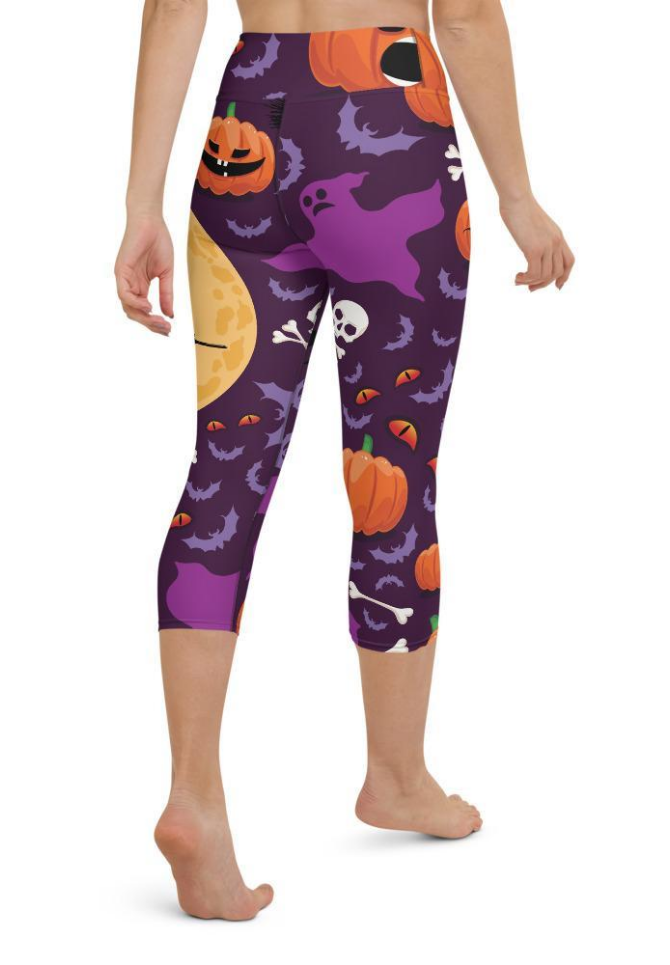 Halloween Witch Yoga Capris