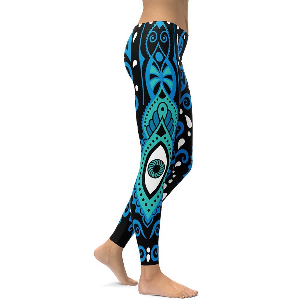 Hamsa Eye Leggings