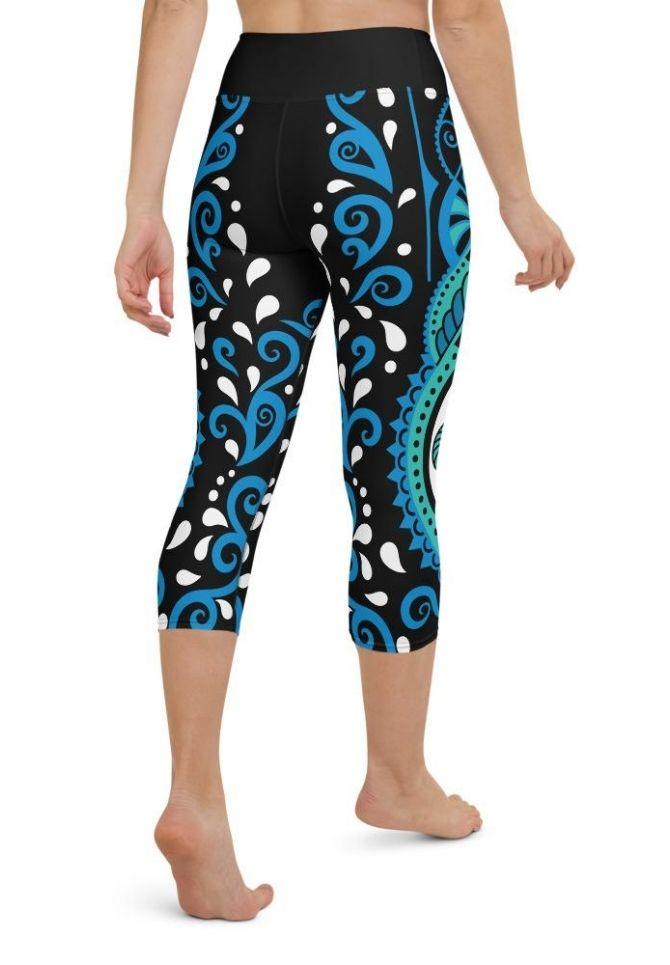 Hamsa Eye Yoga Capris