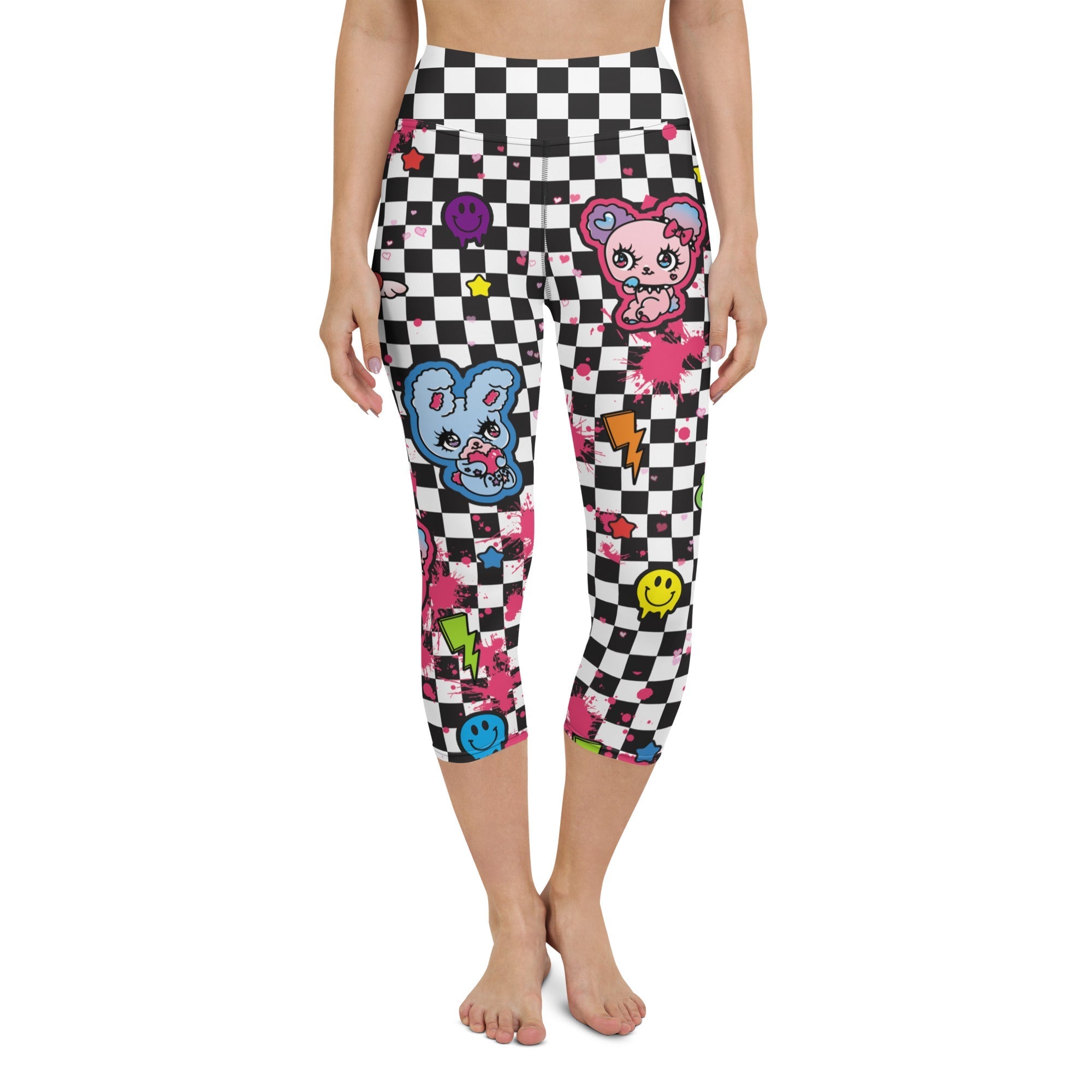 Harajuku Inspired Yoga Capris