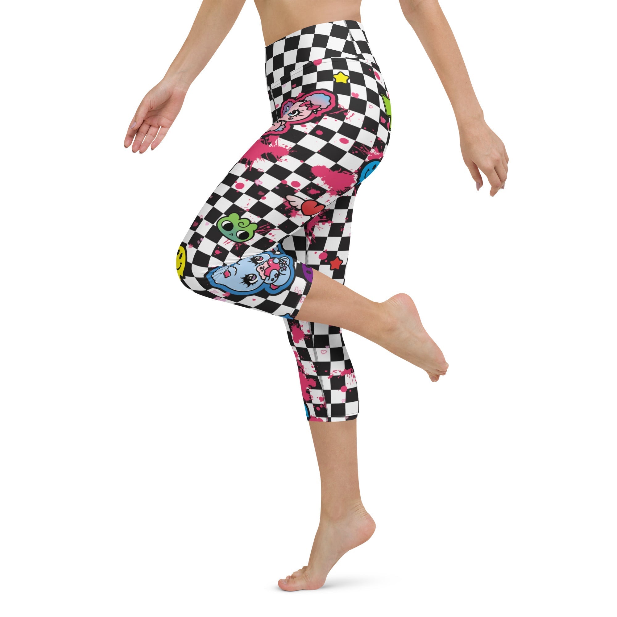 Harajuku Inspired Yoga Capris