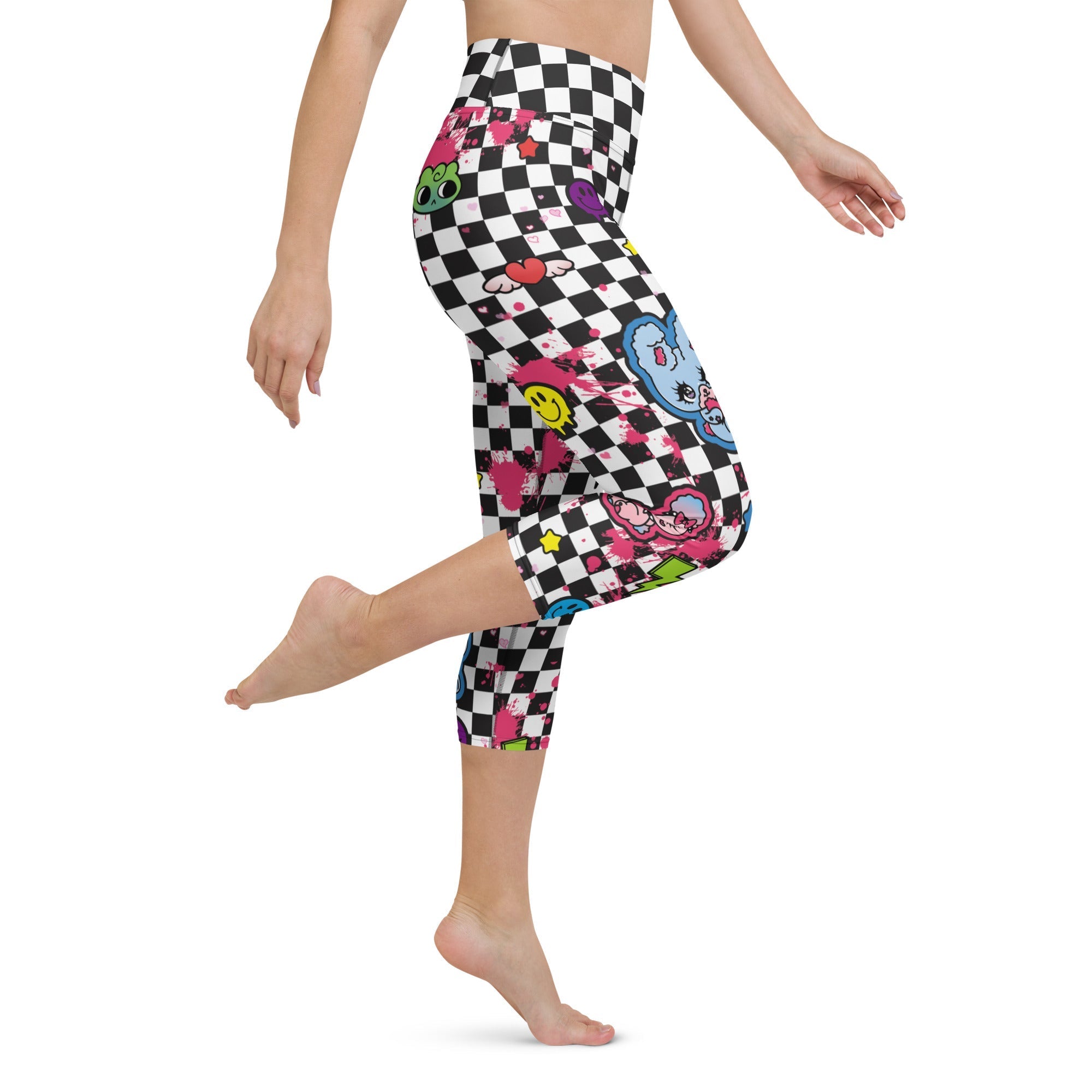 Harajuku Inspired Yoga Capris