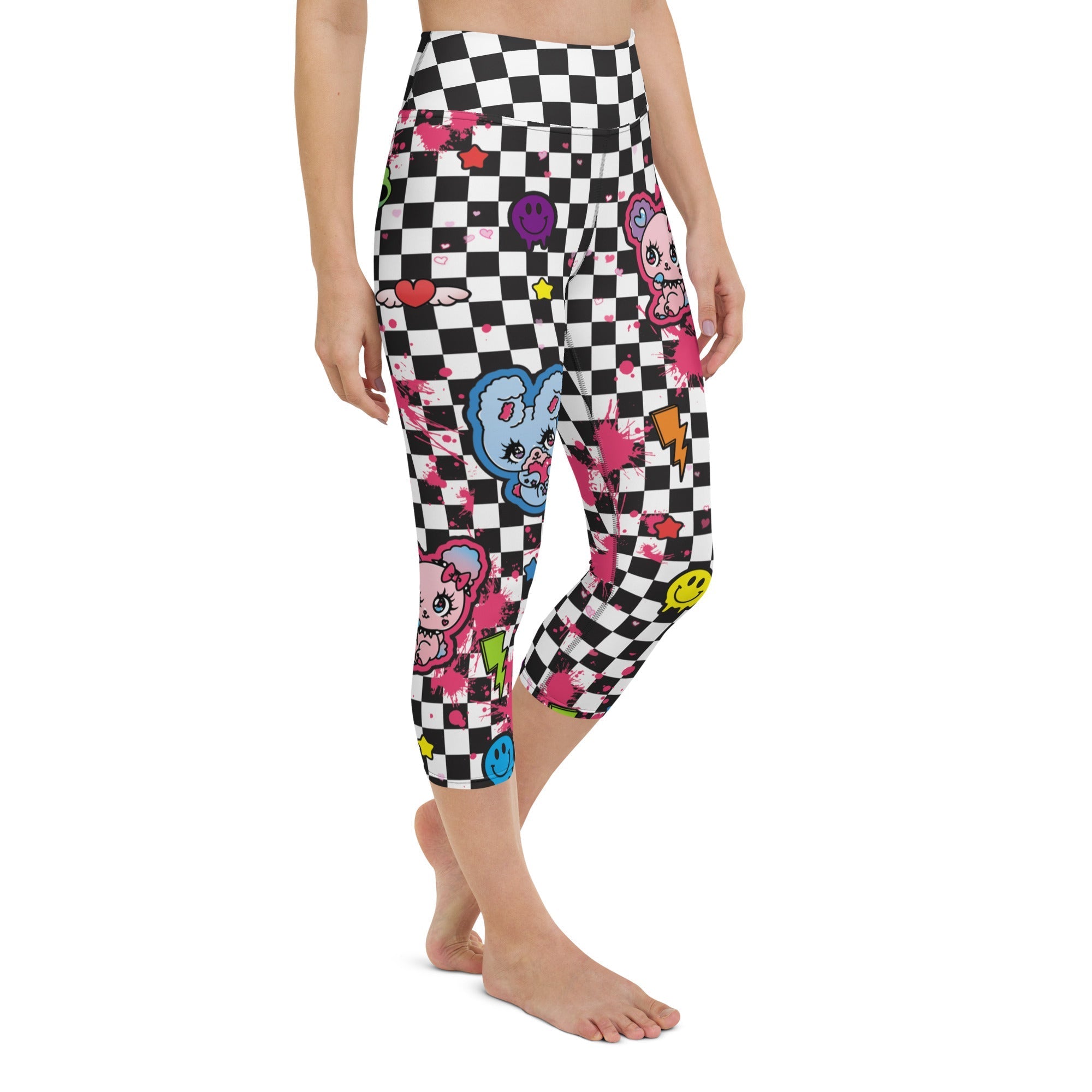 Harajuku Inspired Yoga Capris