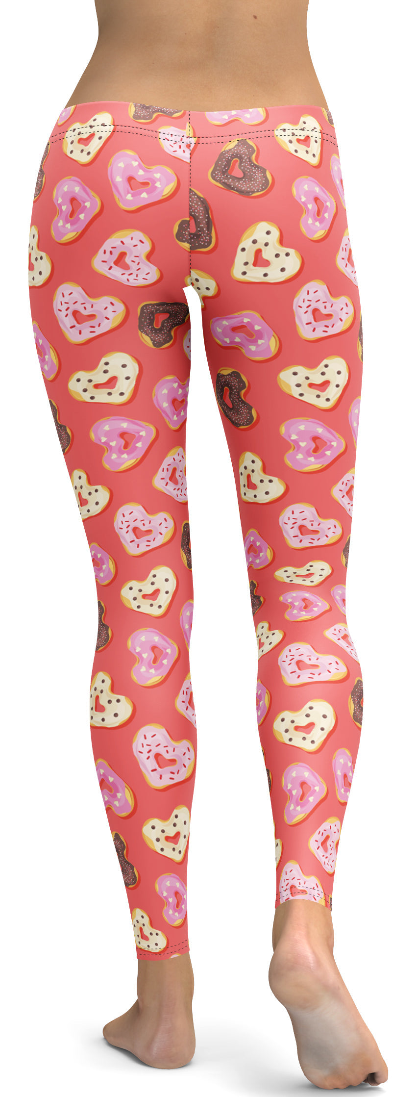 Heart Doughnuts Leggings