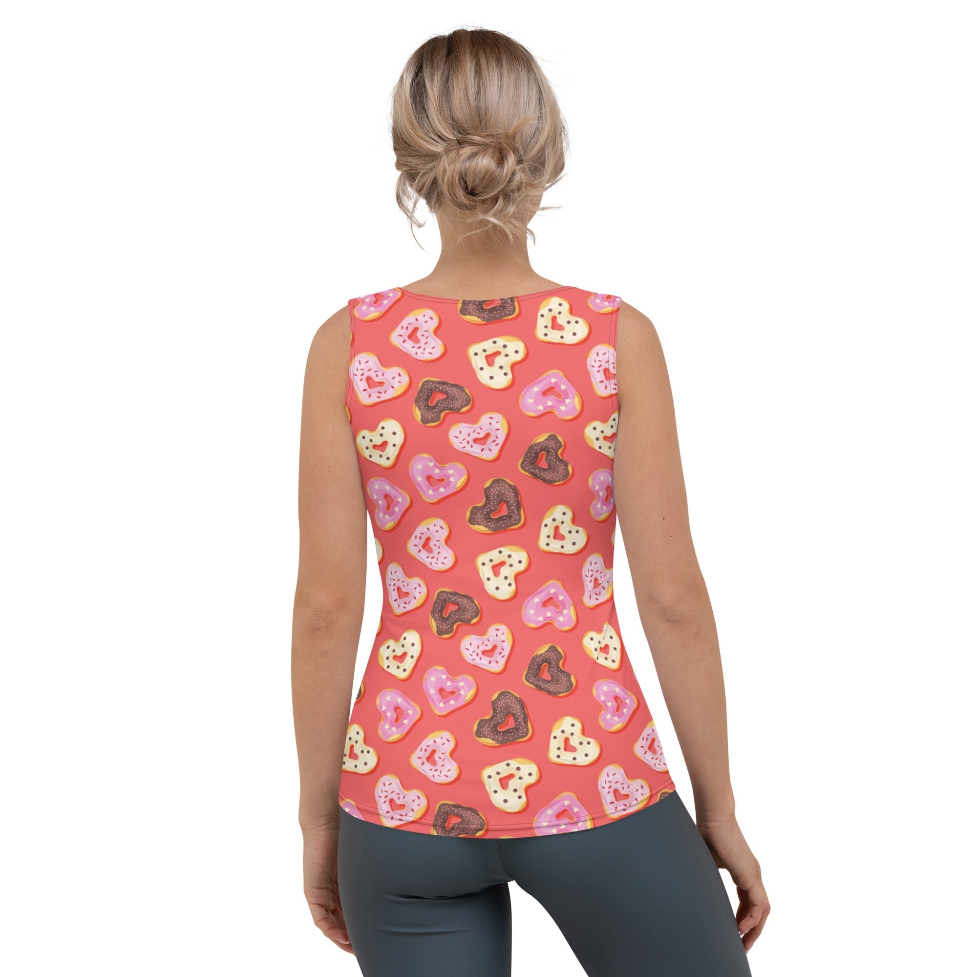 Heart Doughnuts Tank Top