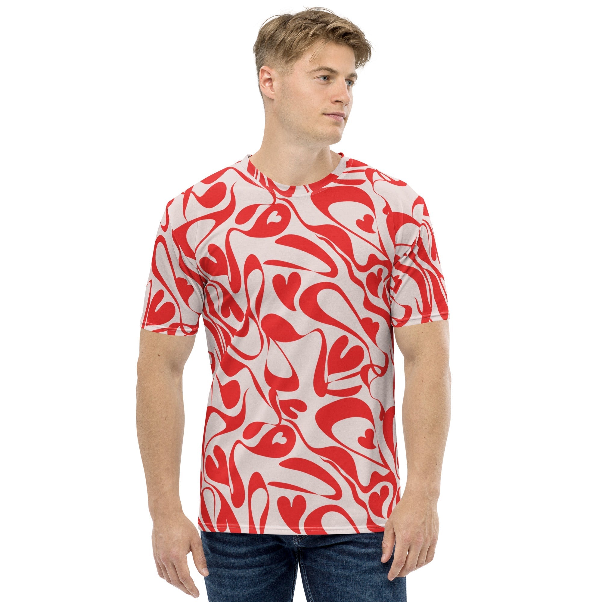 Heart Swirl Men's T-shirt