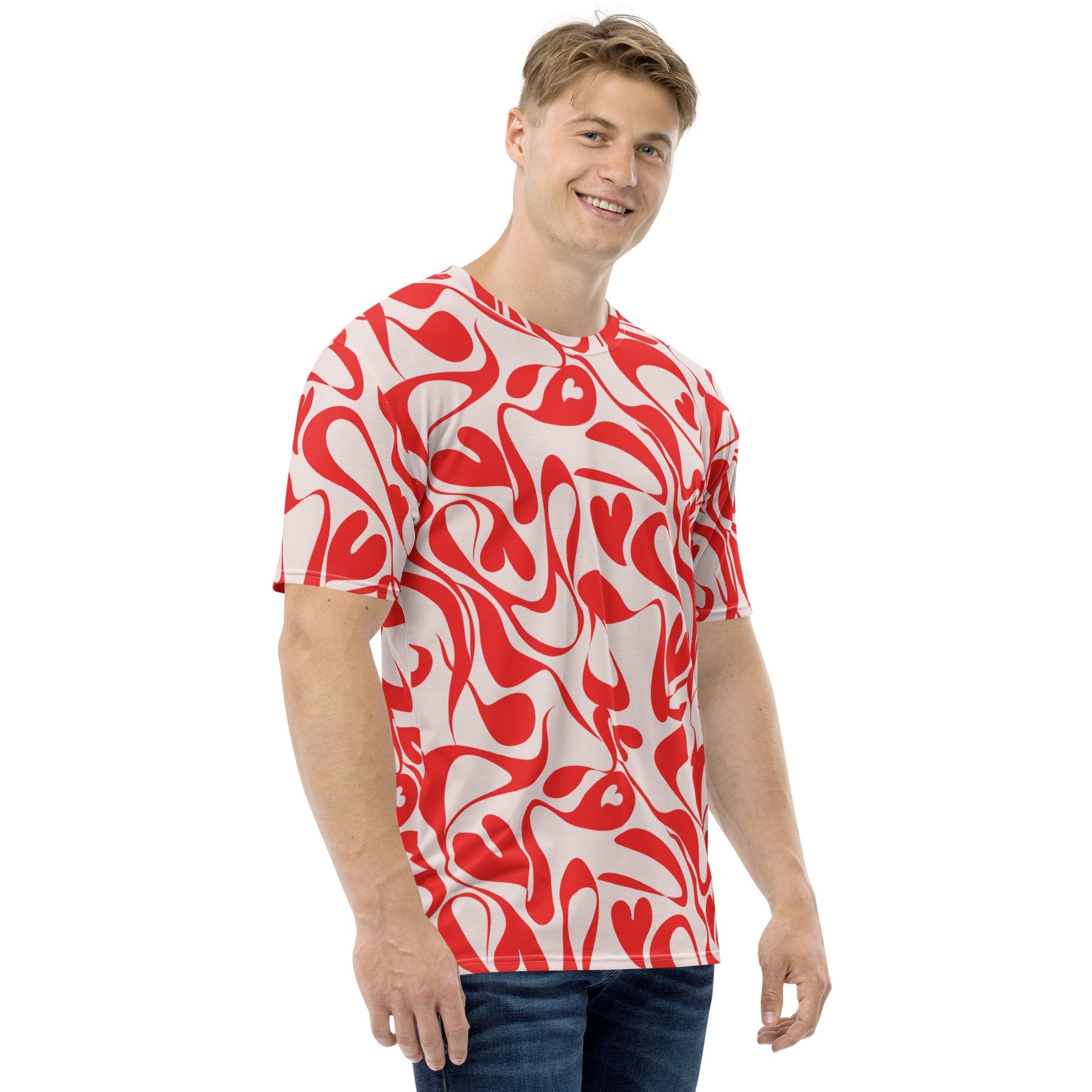 Heart Swirl Men's T-shirt
