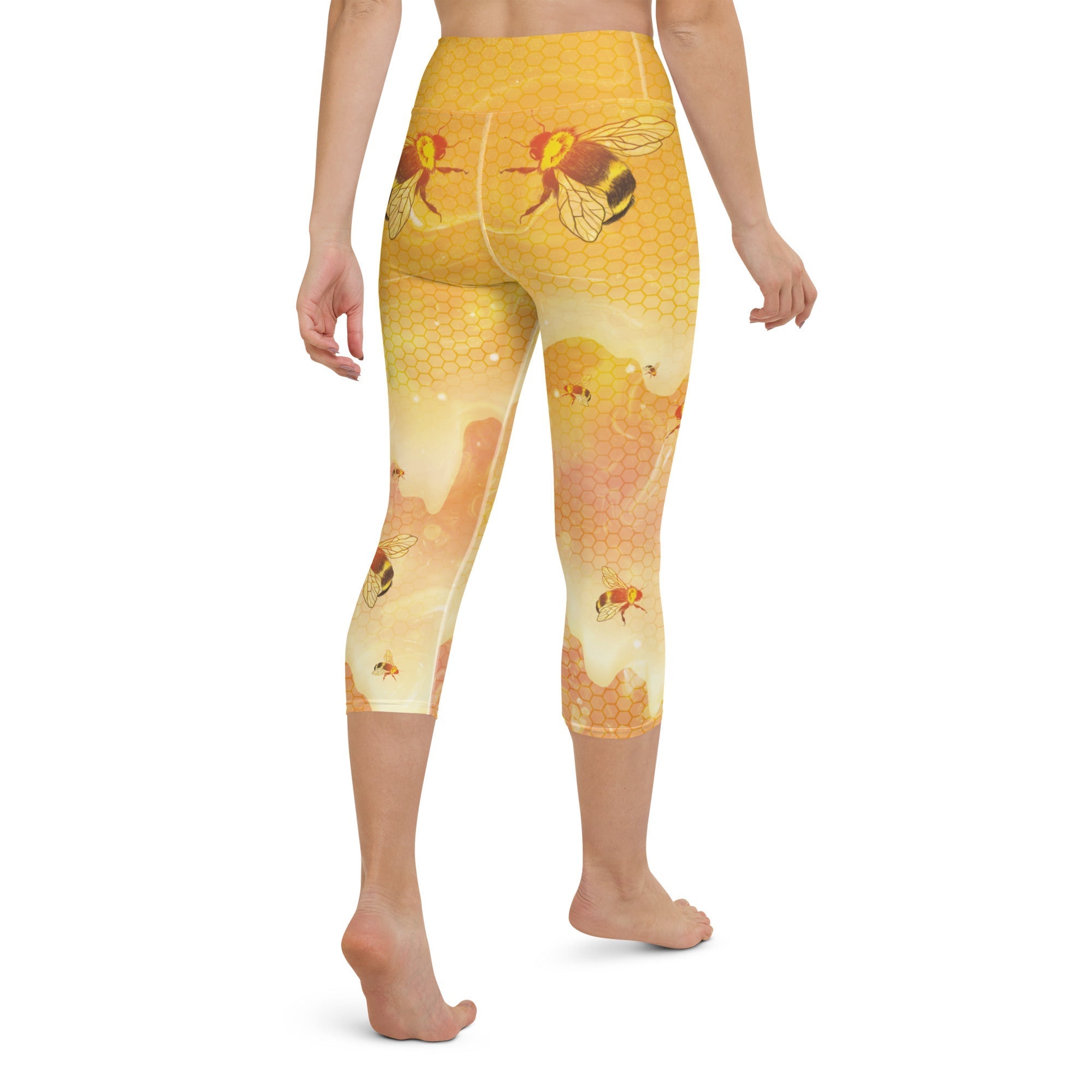 Honey Bee Yoga Capris