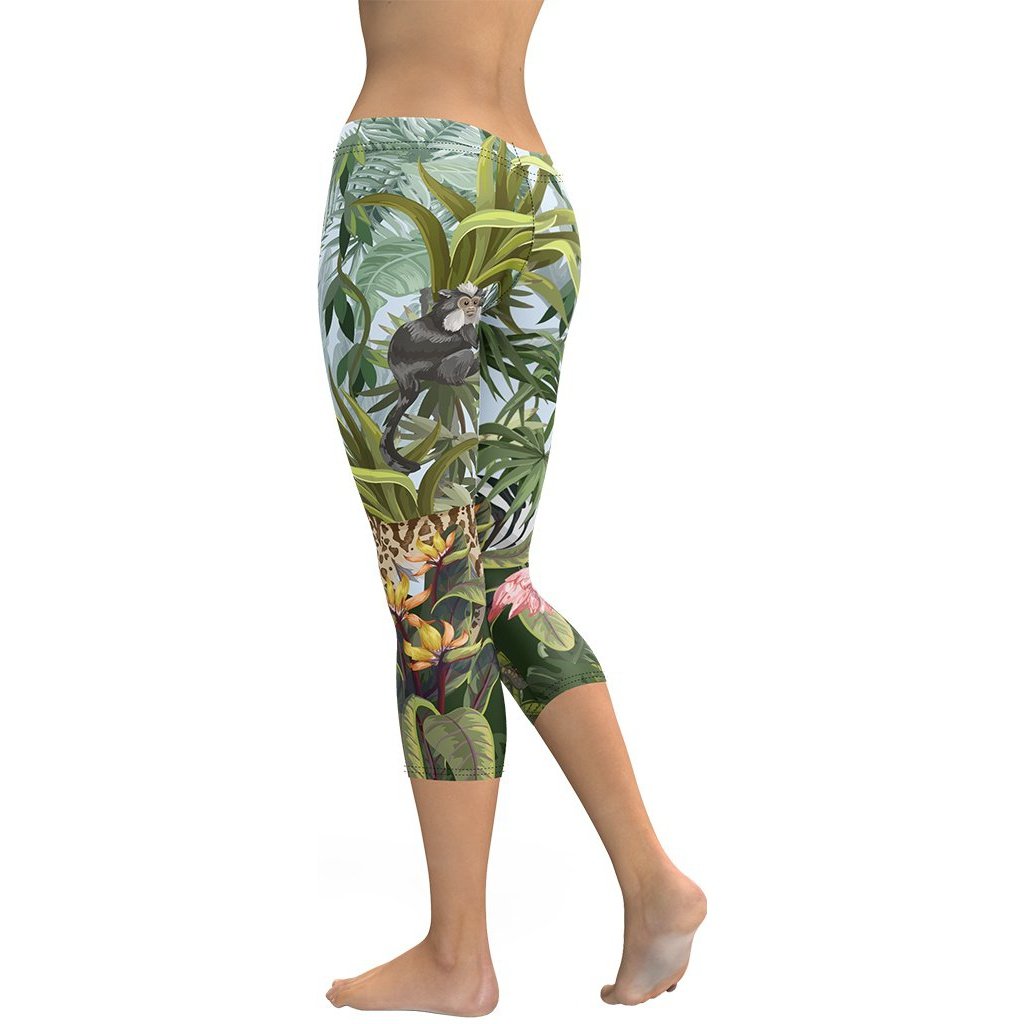 Jungle Celebration Capris