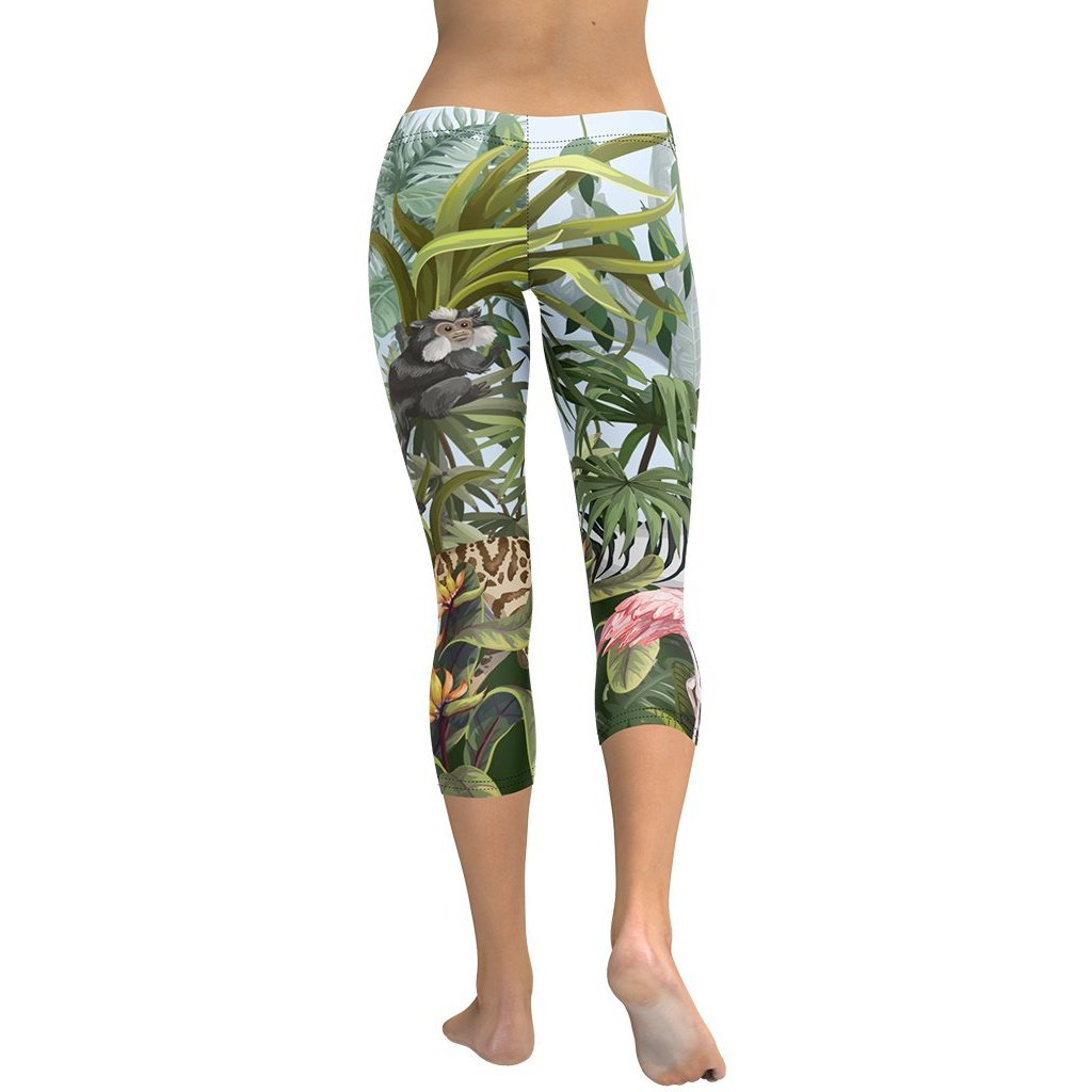 Jungle Celebration Capris