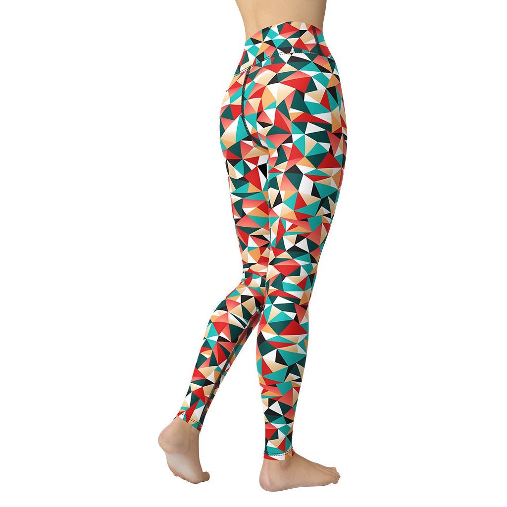 Kaleidoscopic Yoga Leggings