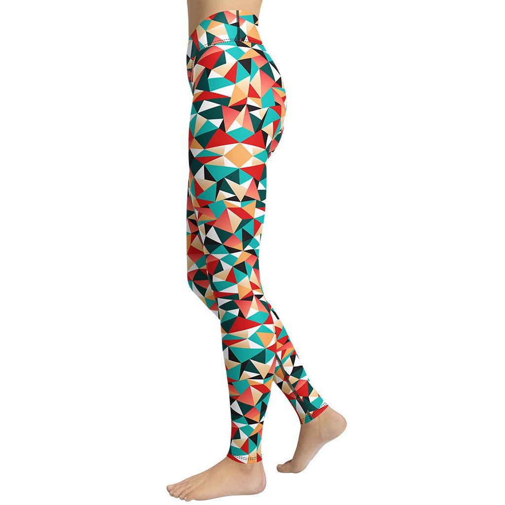 Kaleidoscopic Yoga Leggings